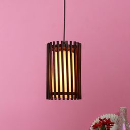 Aesthetic Home Solutions Brown Textured Hanging Light-image-118