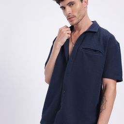 glitchez Chill Texture Relaxed Shirt-image-69