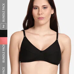 shyaway Pack Of 2 Cotton Cut & Sew Everyday Bra-image-72