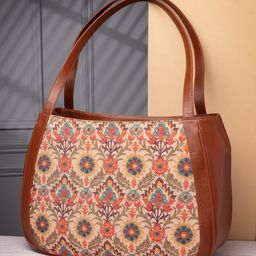 Anouk Women Floral Printed Structured Shoulder Bag-35