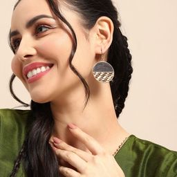 Sangria Women Circular Drop Earrings-46