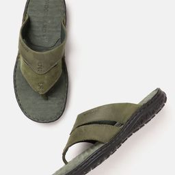 Woodland Men Nubuck Leather Comfort Sandals-image-19