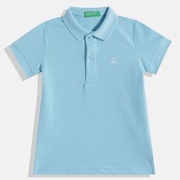 United Colors of Benetton Boys Solid Polo T-shirt-image-14