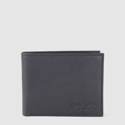 Tommy Hilfiger Men Navy Blue Textured Leather Two Fold Wallet-image-97