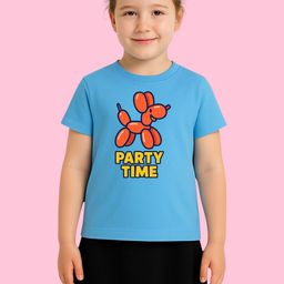 KIDDY STAR Girls Printed T-shirt with Skirt-image-60