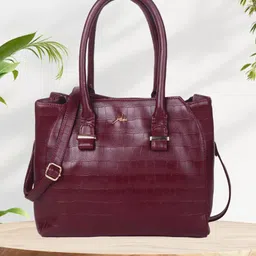 yelloe Women Textured Structured Leather Shoulder Bag-27