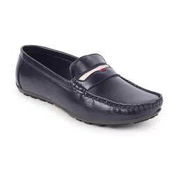 FAUSTO Men Black Loafers-image-21
