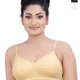 DUMMY SHAPE Pack of 3 Maternity Full Coverage Bra-picture-14