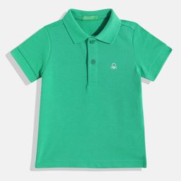 United Colors of Benetton Boys Solid Polo T-shirt-image-10