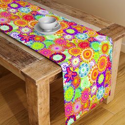 Alina decor Multicoloured Ethnic Table Runner-picture-19