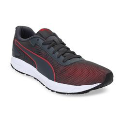 Puma Men Black Red Rock Comfort Running Shoes-picture-31