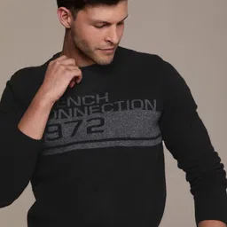 French Connection Men Brand Logo Printed Pullover-image-32