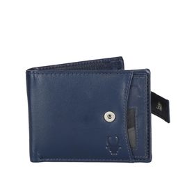 WildHorn Men Blue Genuine Leather Wallet-37