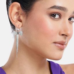 DressBerry Bow Design Contemporary Drop Earrings-image-30