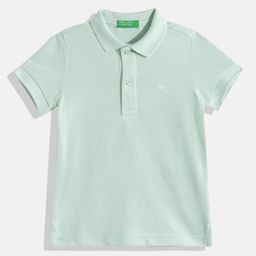 United Colors of Benetton Boys Solid Polo T-shirt-image-8