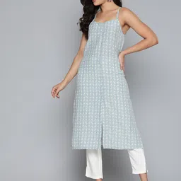 Jompers Floral Printed Floral Kurta-image-24