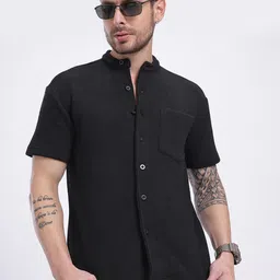 glitchez Knit City Vibes Textured Shirt-image-10