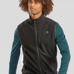 Quechua By Decathlon Men Black Solid Insulator Mountain Hiking and Trekking Jacket-33