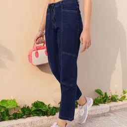 DressBerry Women Versatile Vibes Regular Fit Jeans-image-8