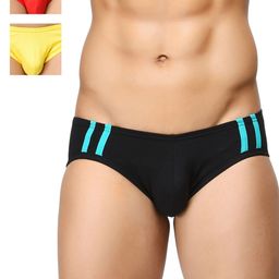 BASIICS by La Intimo Men Pack of 3 Briefs BCSBR060C236-18