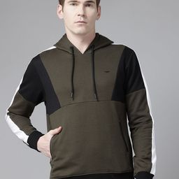 Park Avenue Colourblocked Hooded Sweatshirt-picture-27