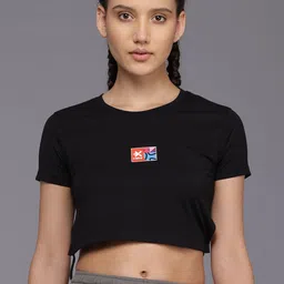 HRX by Hrithik Roshan Tie-Up Detail Lifestyle T-shirt-picture-25