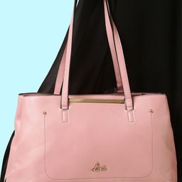 Lavie Solid Structured Shoulder Bag-20