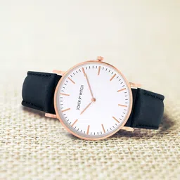 JOKER & WITCH Women White & Navy Blue Analogue Watch AMWW228-44