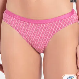 Jockey Women Pack of 3 Assorted Pure Cotton Bikini Briefs 1525-0310-DKPTD-image-89