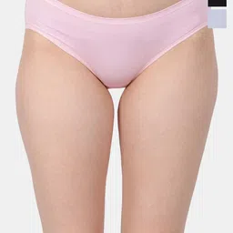 Amour Secret Pack Of 3 Mid-Rise Leak Proof Hipster Briefs-image-40