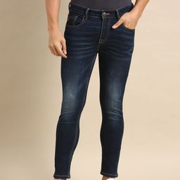 Being Human Men Regular Fit Heavy Fade Stretchable Jeans-image-43