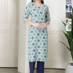 7Threads Women Pack Of 6 Ethnic Motifs Printed Kurta-image-47