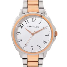 ANNE KLEIN Women Bracelet Style Straps Analogue Watch AK4055WTRT-White-image-17