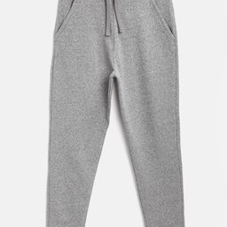 Marks & Spencer Boys Grey Melange Straight Fit Joggers-image-62