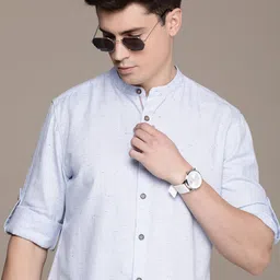 French Connection Pure Cotton Slim Fit Opaque Casual Shirt-picture-20