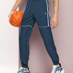 TURNFIT Men Airforce Straight Fit Training Track Pants-image-32