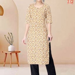 Moda Rapido Pack of 2 Printed Straight Kurta with Trousers-picture-28