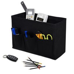 Aura Black Set of 1 Regular Desk Organiser Organisers-55