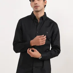 Andamen Oxford Button-Down Collar Cotton Casual Shirt-image-116