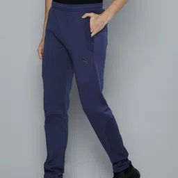 Puma Men Navy Blue Solid teamCUP DryCell Slim Fit Track Pants-image-99