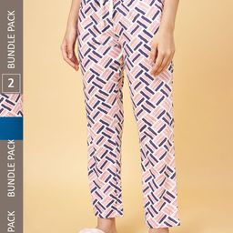 Dreamz by Pantaloons Women Pack of 2 Printed Pyjamas-image-39