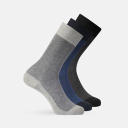 Mast & Harbour Men Pack of 3 Calf-Length Socks-17