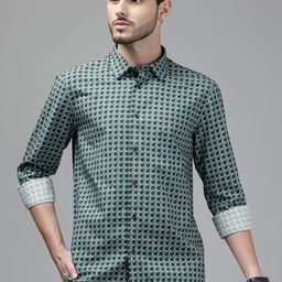 Blackberrys India Slim Fit Printed Casual Shirt-picture-11