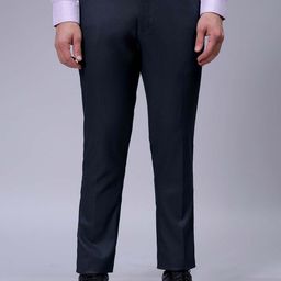 The Indian Garage Co. X Luxe Men Slim Fit Formal Trousers-image-65