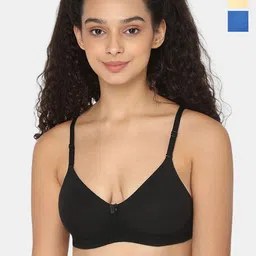 intimacy LINGERIE Pack Of 3 Non Padded Cotton Everyday Bra- All Day Comfort-picture-55