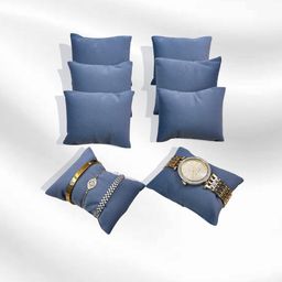 La Trove 8-Pcs Grey Bracelet Watch Organizer & Pillows-image-30