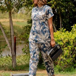MIRCHI FASHION Printed Pure Cotton Top With Pyjamas-image-18