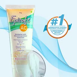 Episoft AC Moisturiser with Microencapsulated Sunscreen - 75 g image 3