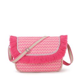 Anekaant Women Textured Structured Sling Bag with Fringed-10