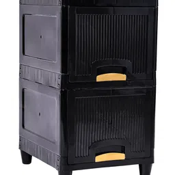 RUBOXA Black 5 Pieces Regular Drawer Organisers image 5